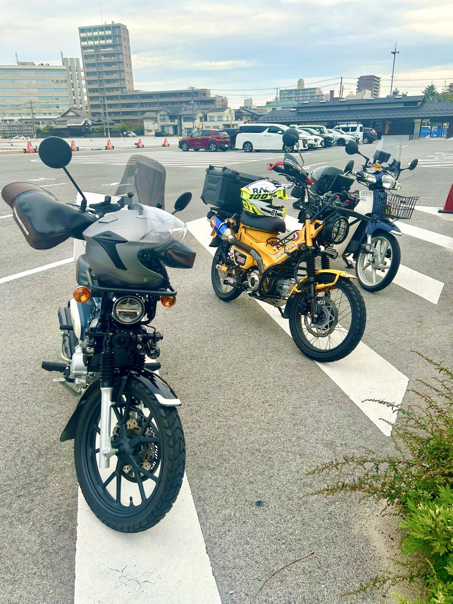 mw5ewSu4lDWKUt4's tweet image. カブ3台で山カブミーティングに行って来ました〜楽しかったですよ☀️👍

#CT125
＃ハンターカブ　
#カブ主 
＃ツーリング