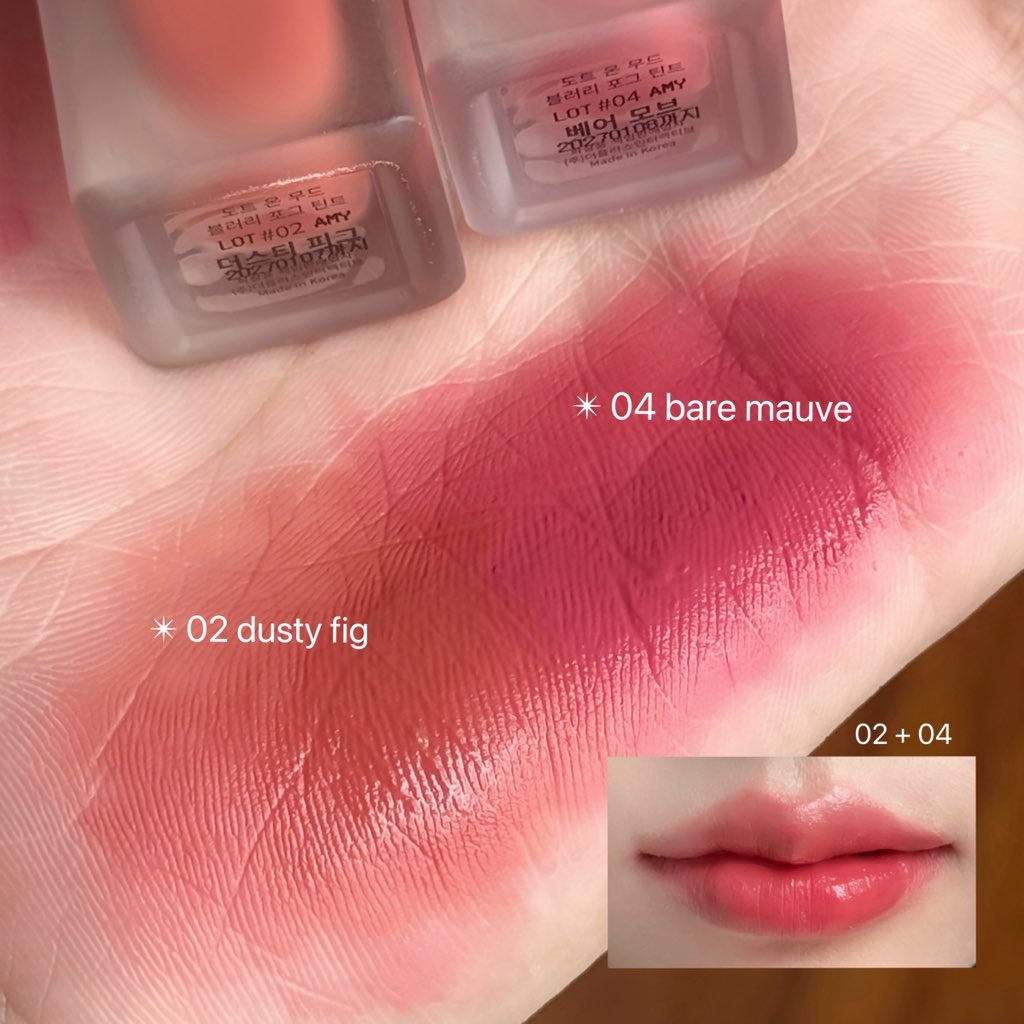 11.11 ลิป heart percent ซื้อ 1 แถม 1 💌
11.11 ลิป heart percent ซื้อ 1 แถม 1 💌
11.11 ลิป heart percent ซื้อ 1 แถม 1 💌

ลิปทินท์เนื้อกำมะหยี่ ปากฟู รุ่น blurry fog เบลอปาก กลบปากคล้ำดีมาก เชียร์สี 02+04 ทาผสมยิ่งสวย ;-;