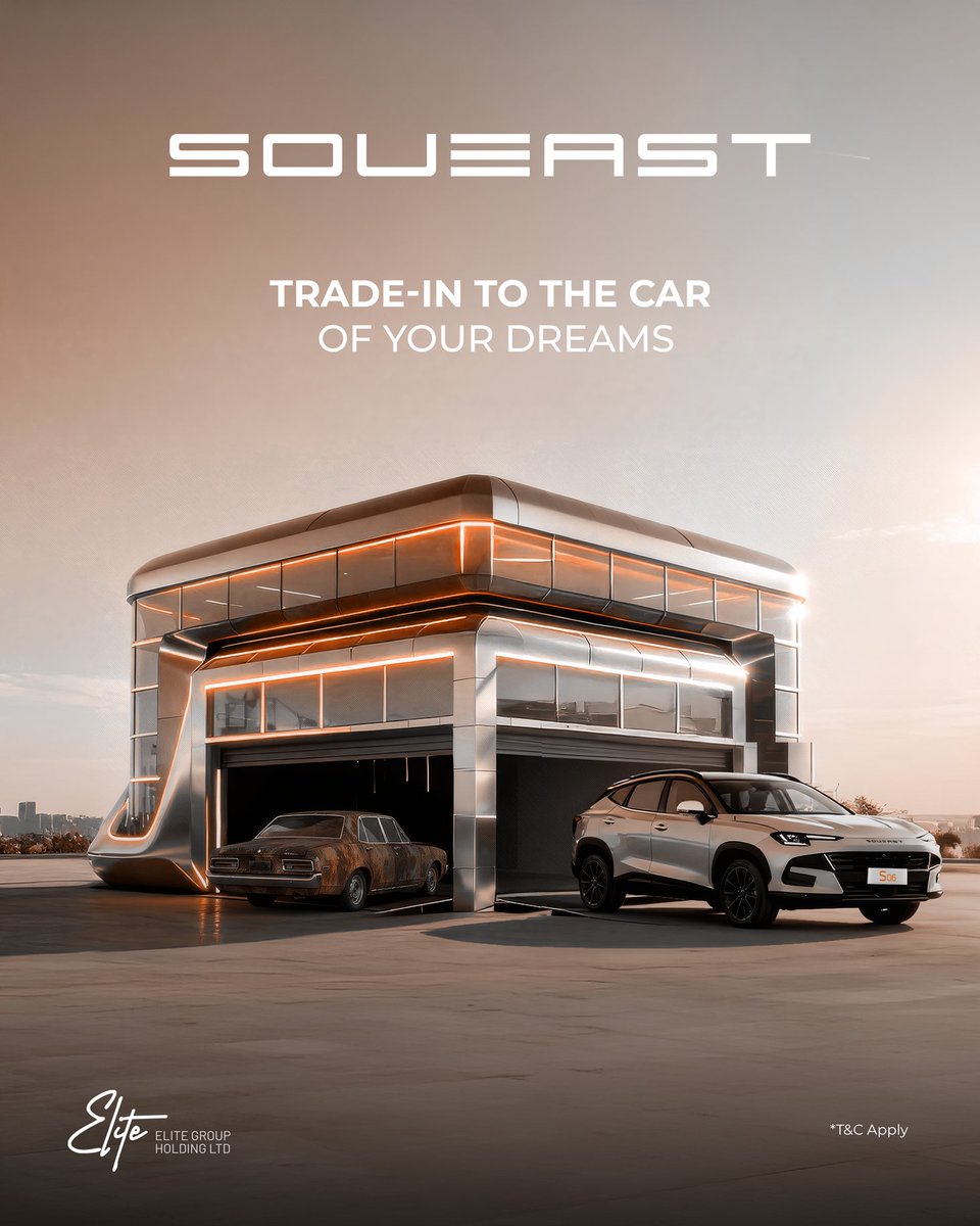 SOUEASTUAE's tweet image. Trade it in today!🚘Exchange your old car for a brand-new #SOUEAST!

*Terms and Conditions apply.

📞 Call 800 7683278 | visit soueastuae.co

بدّلها اليوم! 🚘استبدل سيارتك القديمة بسيارة #سوإيست الجديدة

*تطبق الشروط والأحكام

8007683278 | soueastuae.com