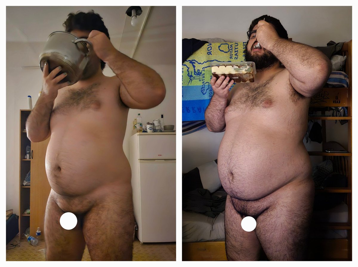 Happy #fatboyfriday,  cant believe these are just one year apart 😵‍💫 (265-325)