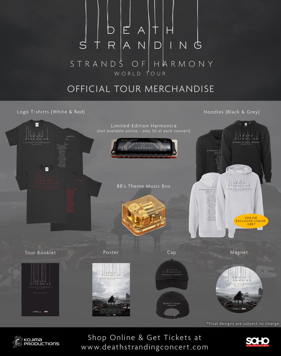 DEATH STRANDING: Strands of Harmony World Tour が本日シドニーで