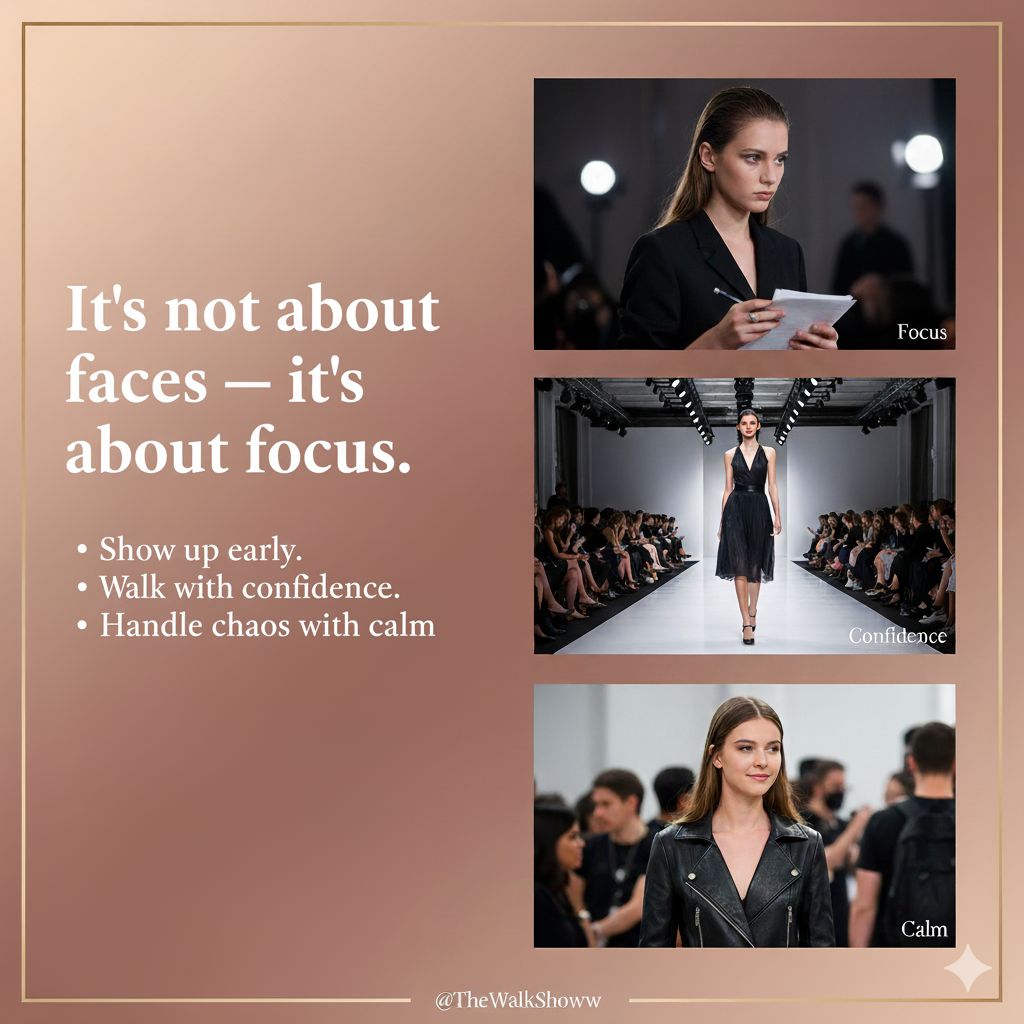 thewalkshoww's tweet photo. When I started coaching models, I realized success isn’t about faces — it’s about focus.
The best ones? They show up early, walk with confidence, and handle chaos with calm.
That’s what makes them unforgettable. 
#TheWalkShoww #FashionJourney #ModelCoach https://t.co/f8zZiO0j81