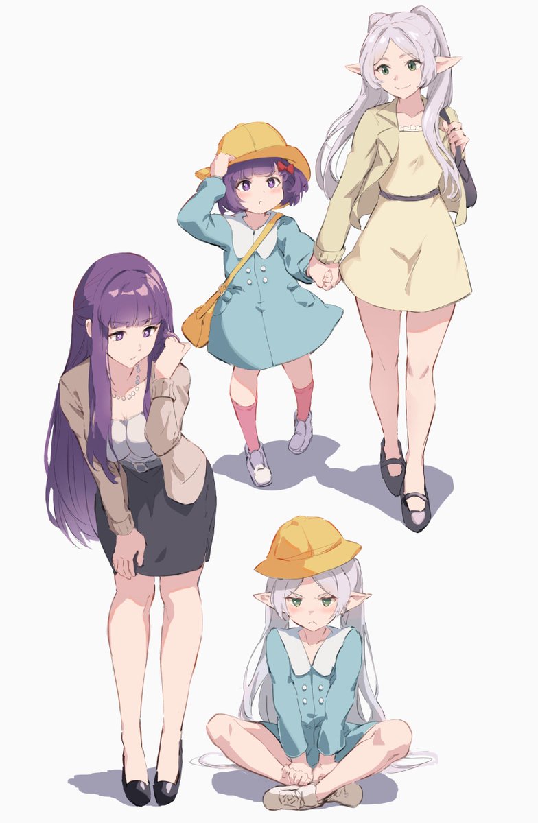 FRIERENanime_'s tweet photo. Mother &amp; Daughter by 月月鳥人JEi https://t.co/sn4YGd0wZJ