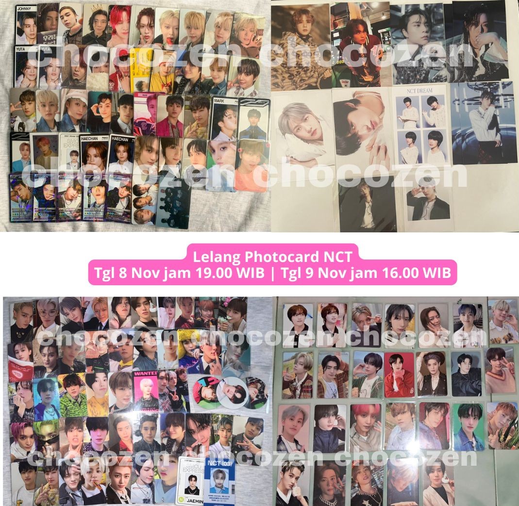 Chocozen | Lelang WTS PC NCT tweet media