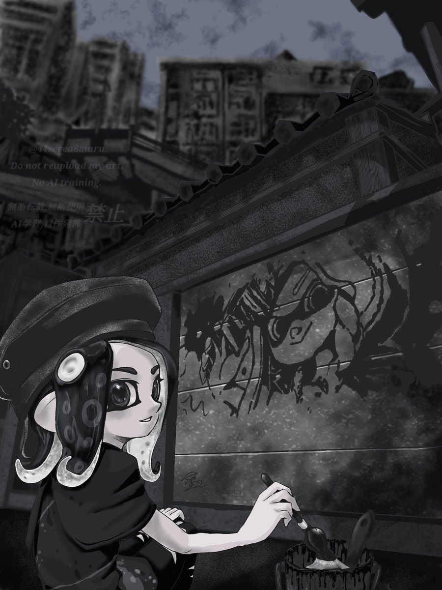 44serea8maru's tweet photo. #Splatoon3EyeColor2025
◾バンカラ街のアーティスト◾ https://t.co/xwqovDq4JS
