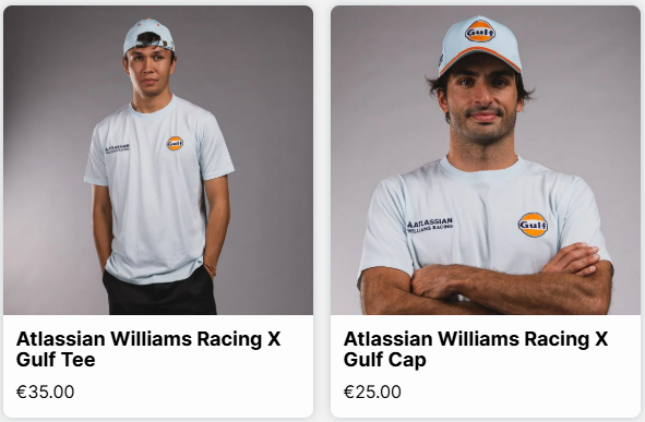 Ordered 😄 <a href="/GulfOilIntl/">Gulf Oil International</a> @WilliamsRacing
