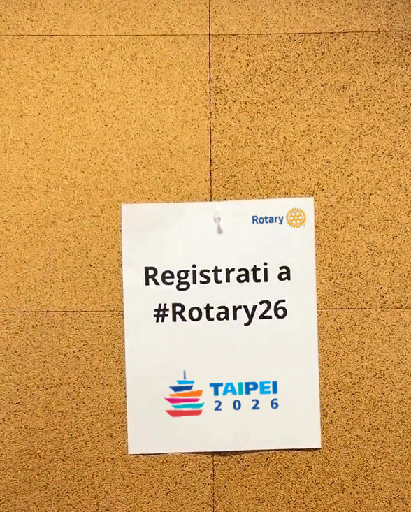 RotaryItalia's tweet photo. Vi siete registrati alla Convention del #Rotary International #Rotary26 a Taipei, Taiwan?
Create nuove connessioni e ricordi indimenticabili. 🫶

Approfittate delle tariffe scontate entro il 15 dicembre! https://t.co/LO6vxE8wE7 https://t.co/P8Kh3uNHEF