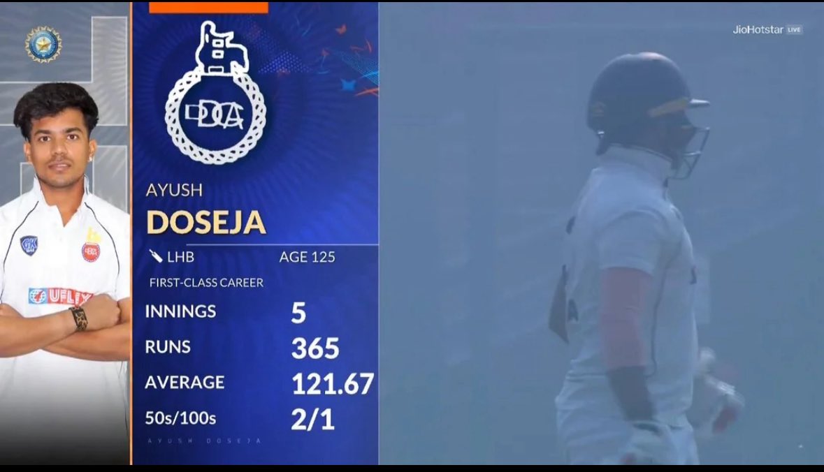 sonofnetflix's tweet photo. Oldest Player ever to play a first class match? https://t.co/Sw29B5TpzF