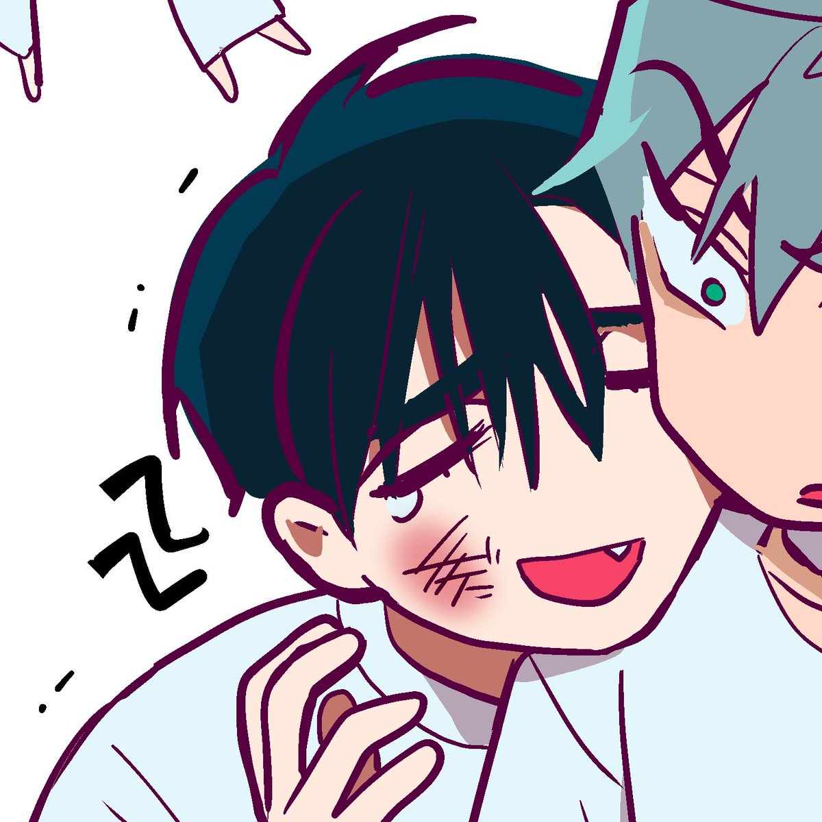 KANIISO's tweet image. ⠀⠀..dunno  if  you’ll  all
see  this,  but  my  curiosity
has  been  spiked  by  this.
⠀⠀what  do  you  all  reckon
i am??  i  want  to  giggle.  :3