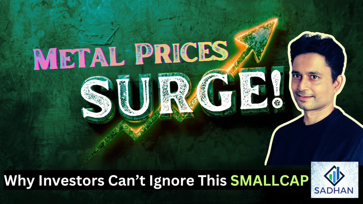 amitabhvatsya's tweet image. A smallcap ferrochrome player just made a game-changing move in the metals space 👀

We broke down what this acquisition means for investors and how it could reshape the company’s future.
🎥 Watch now → youtu.be/SZfoJKr4Fo4
#SmallcapStocks #Metals #investing