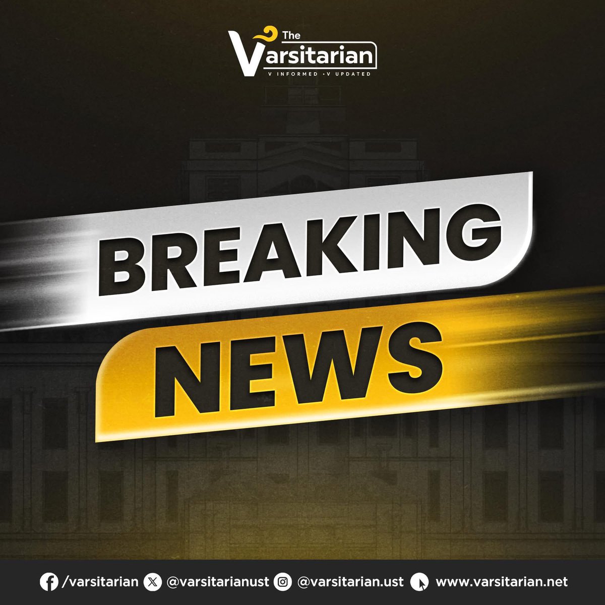 BREAKING: Manila Mayor Isko Moreno announces suspension of in-person classes in both public and private schools on Monday, Nov. 10, due to the expected impact of Typhoon “Uwan.”

Schools are advised to shift to online classes.

(Source: Manila Public Information Office)