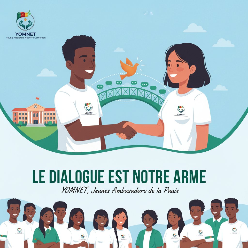 Le dialogue est notre arme, la paix est notre objectif.

<a href="/loyocameroon/">LOYOC Cameroon</a>
<a href="/achaleke1/">Achaleke Christian Leke</a>
#NationalEndowmentforDemocracy 
#Elections101Cameroon #elections #CommunityLeaders #Peacebuilding #VoterEngagement #Grassroots #CivicParticipation