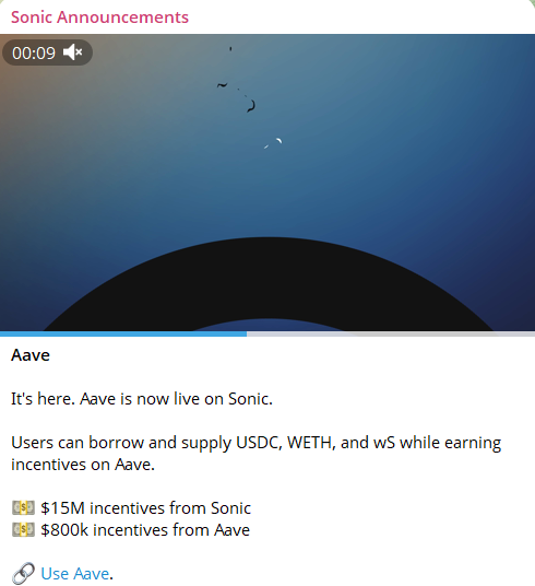 Aave got $15M in incentives just to launch on <a href="/SonicLabs/">Sonic</a>  and pump fake TVL for metrics, which vanished soon after of course.

Now the <a href="/aave/">Aave</a> founder is FUDing under Ignas’ post explaining how not to run a chain with real potential. 😂
x.com/defiignas/stat…
You really can’t make