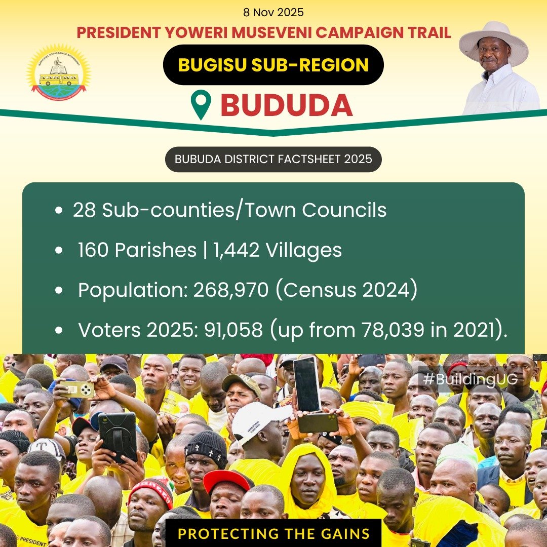 With new classroom blocks and teacher support, President Yoweri Museveni continues to uplift education in Bududa District. #WhyUgStillNeedsM7 #ProtectingTheGains