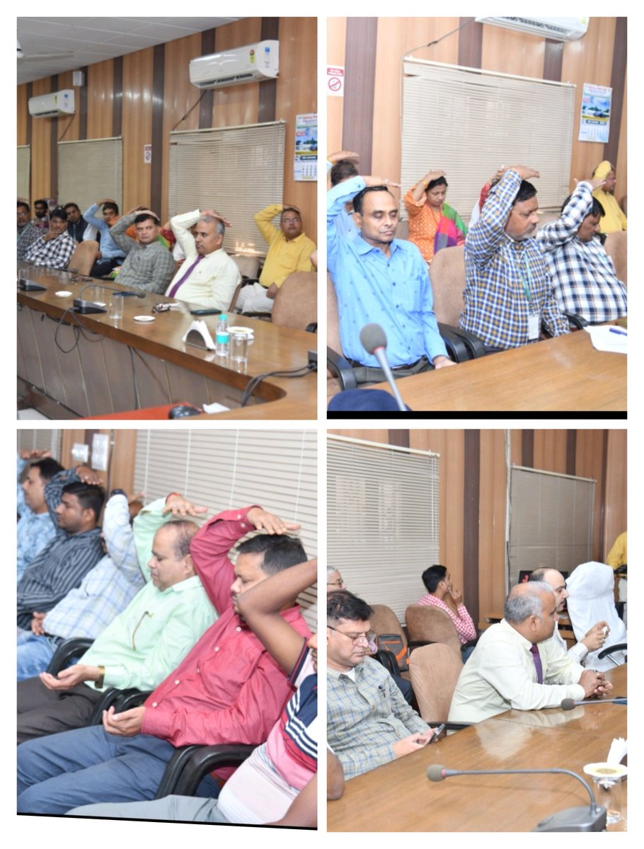 ग्लाइडर्स इंडिया लिमिटेड की एकमात्र इकाई OPF में कार्मिकों के जीवन में शांति, कार्यों में एकाग्रता और संतुलन लाने हेतु #सहज_योग_ध्यान का व्यावहारिक प्रशिक्षण आयोजित किया गया, जिसमें सभी अधिकारियों, कर्मचारियों एवं यूनियन-एसोसिएशनों, जेसीएम आदि के सदस्यों ने बढ़-चढ़कर हिस्सा लिया।