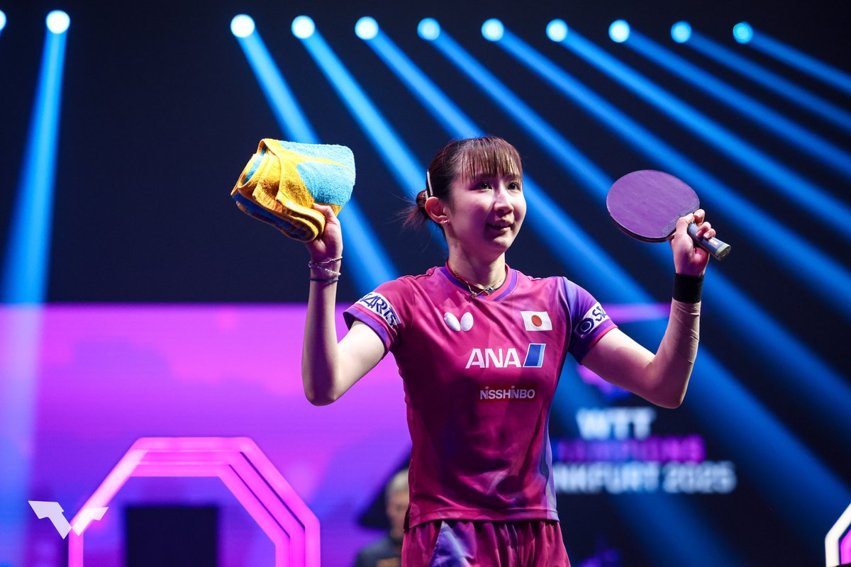 WTTチャンピオンズフランクフルト🇩🇪 今日の日本選手スケジュール