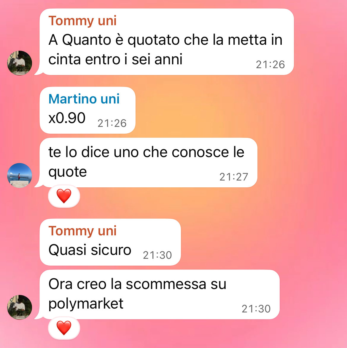 l’ultra cattolica e il trentenne