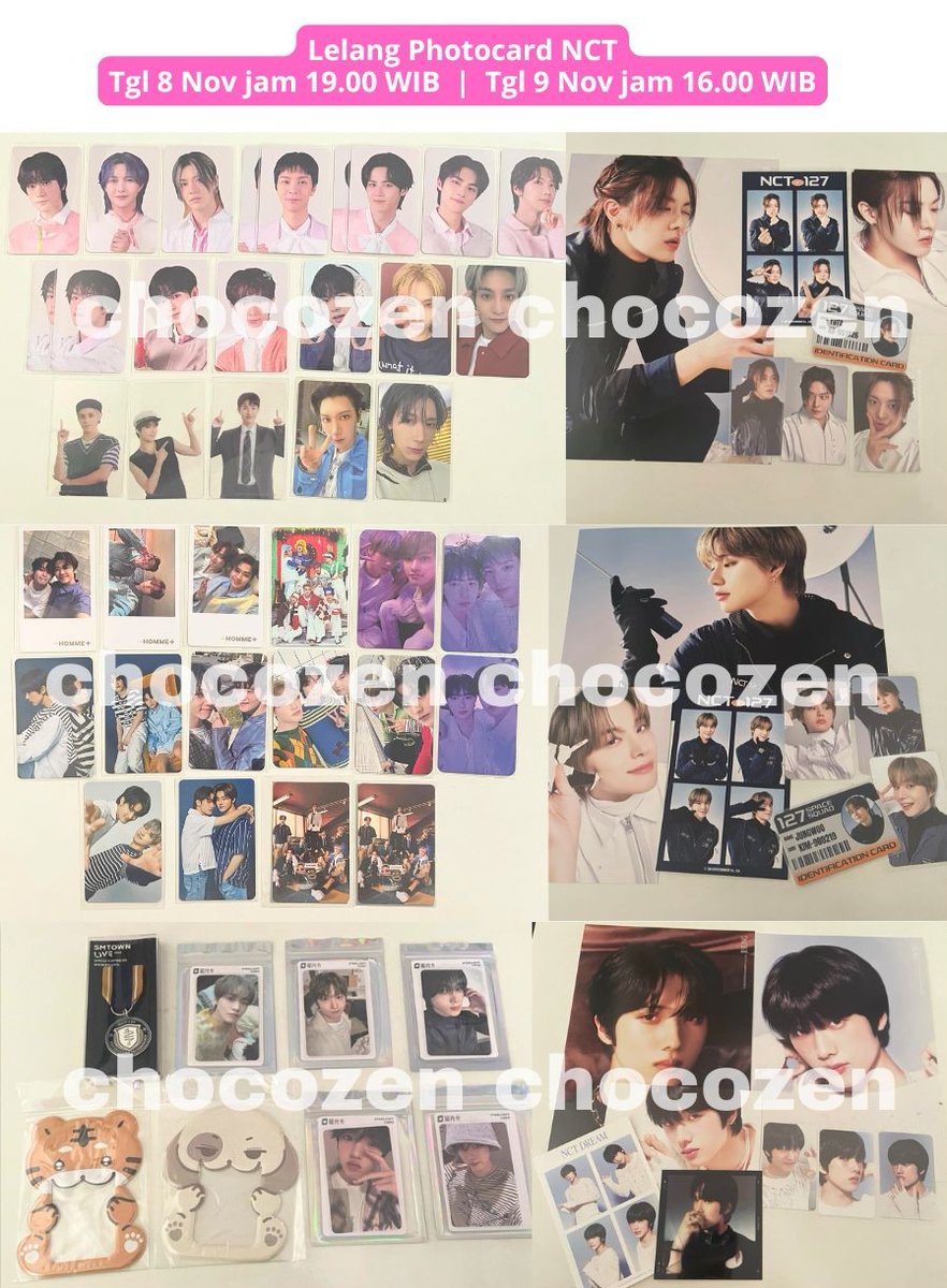 Chocozen | Lelang WTS PC NCT tweet media