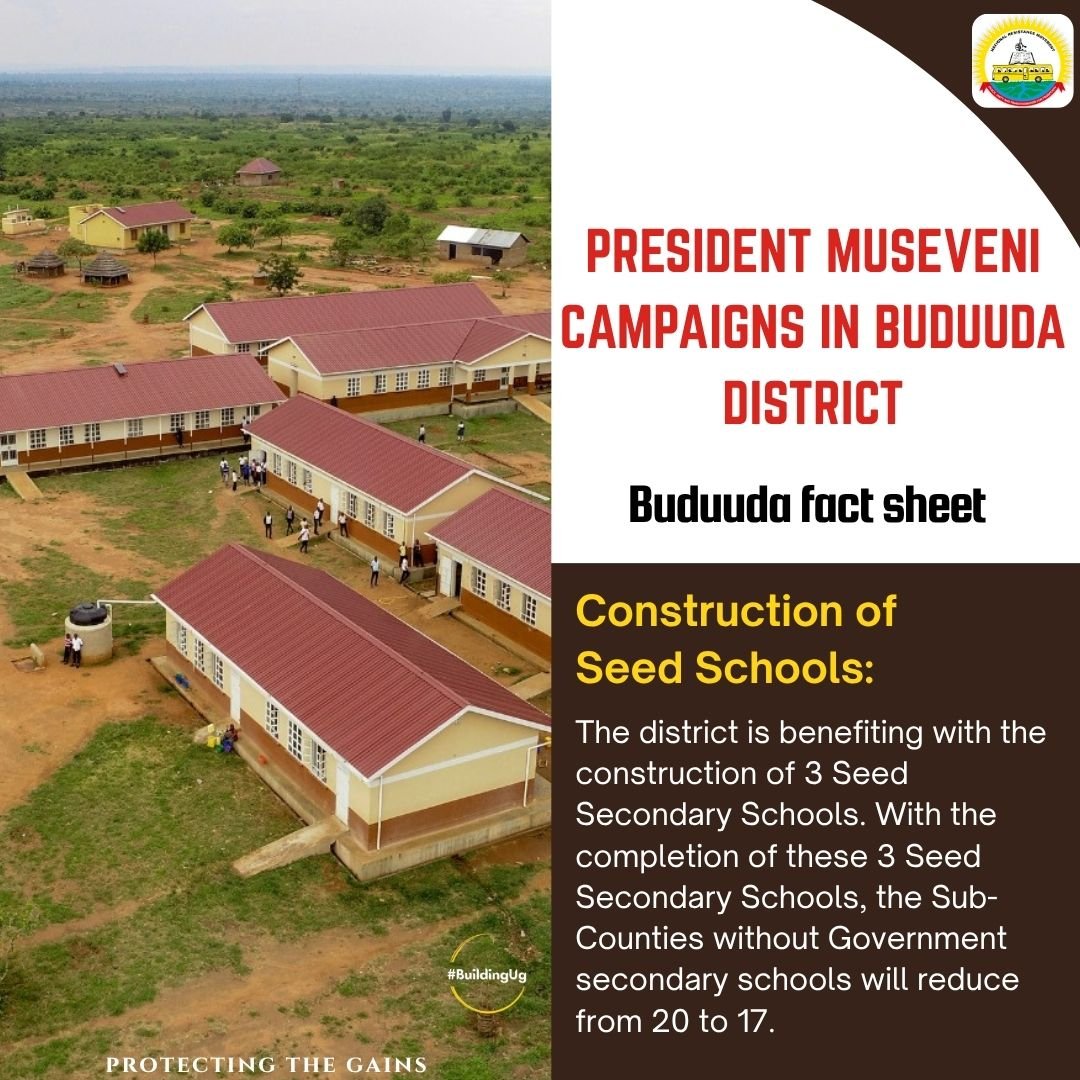 President Yoweri Museveni’s leadership has ensured continuous investment in Bududa’s disaster preparedness and resettlement programs. #WhyUgStillNeedsM7 #ProtectingTheGains