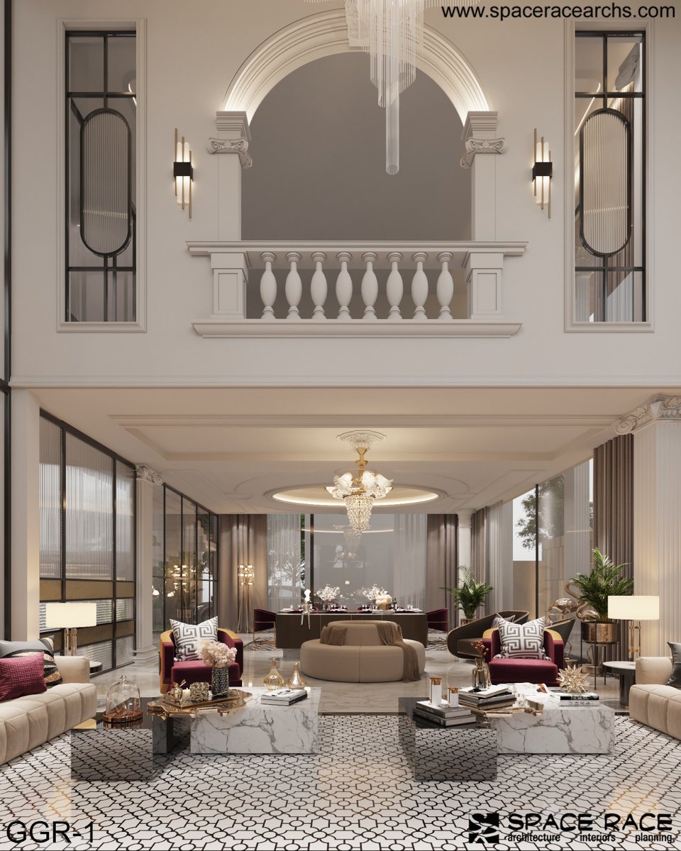 spaceracearchs's tweet photo. The Soul of the Home.
Designing the living areas of The Elysian Villa.
The Grand Salon:
Double-height ceilings, classical arches, and opulent marble for unforgettable entertaining.
The Family Lounge:
Rich, warm textures and a seamless flow into the kitchen for everyday comfort. https://t.co/n0ZRrX0WZc