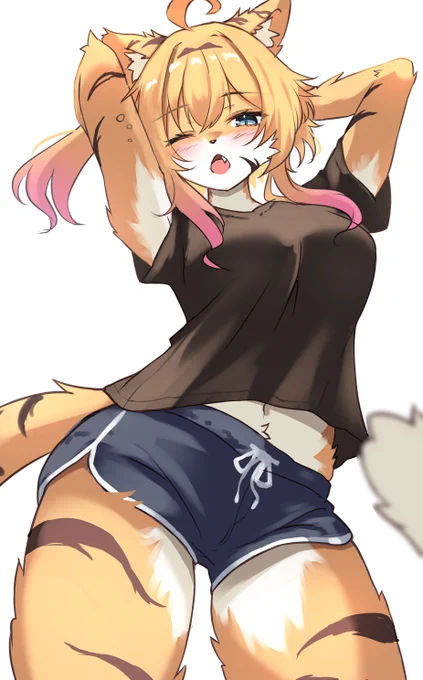 のび～