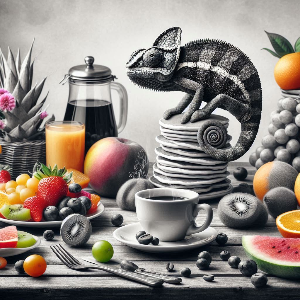 Dzień dobry smacznego śniadanka...

Good morning, enjoy your breakfast...