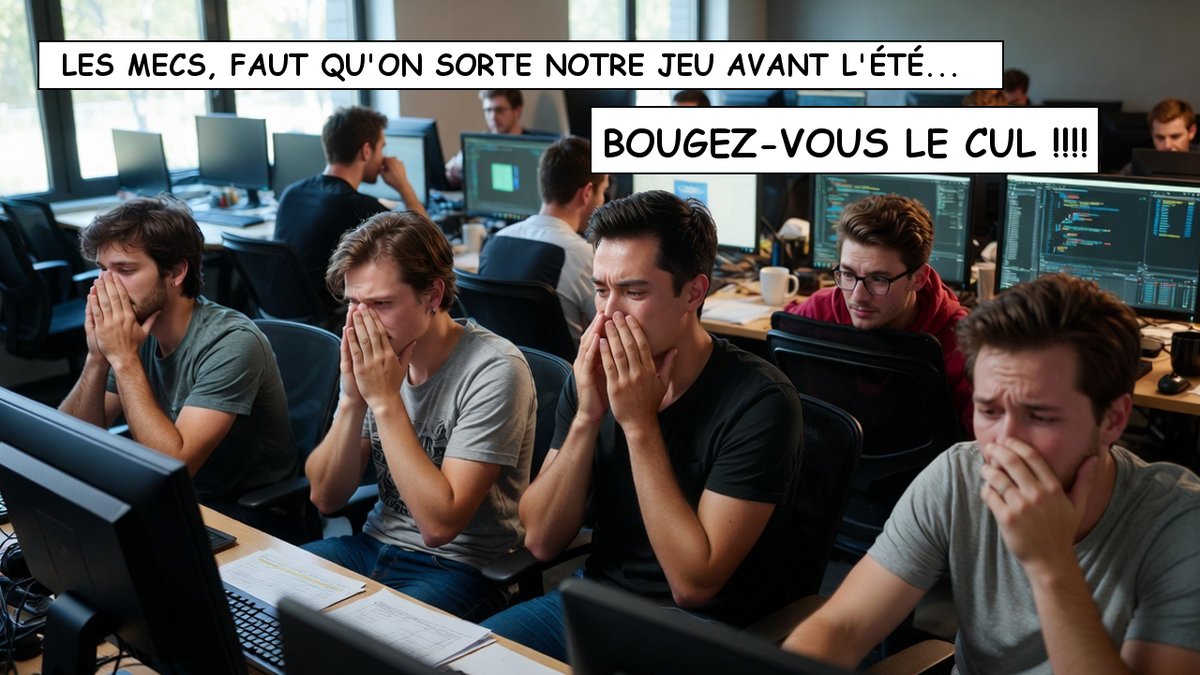 Dans les studios. Avant et après le report de #GTA6 en novembre 2026 😅