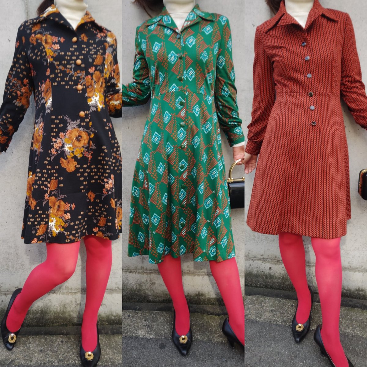 レトロなヴィンテージ古着のお店☆お花畑 on X