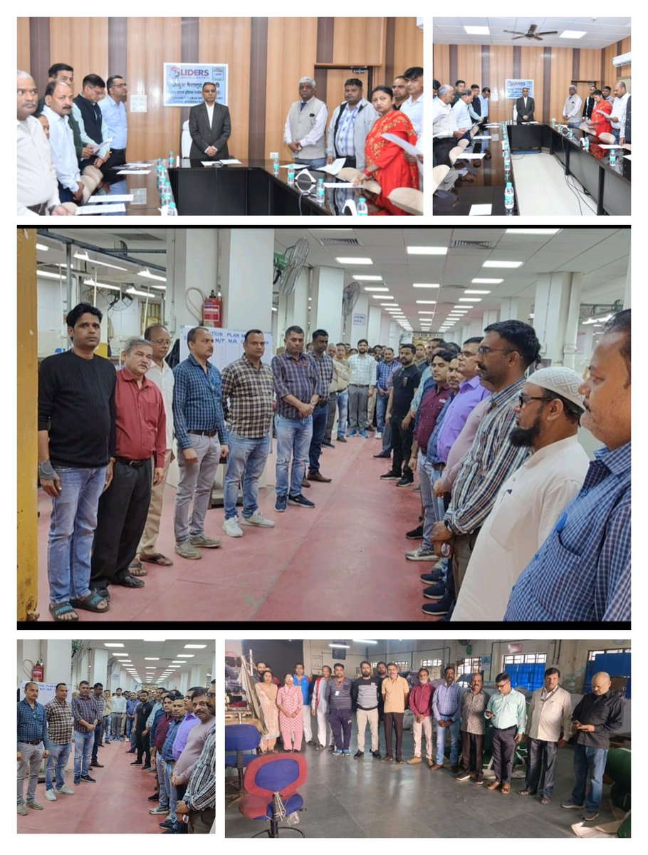 ग्लाइडर्स इंडिया लिमिटेड की इकाई OPF में मुख्य महाप्रबंधक श्री बी एल मीना सर के नेतृत्व में #वंदेमातरम् गान के गौरवशाली 150 वर्षों का उत्सव मनाया गया।इस मौके पर उन्होंने कहा कि ‘वंदे मातरम्’ की यह अनुगूंज आज भी हर हृदय में राष्ट्रप्रेम की भावना जगाती है।
#VandeMataram150 #JaiHind