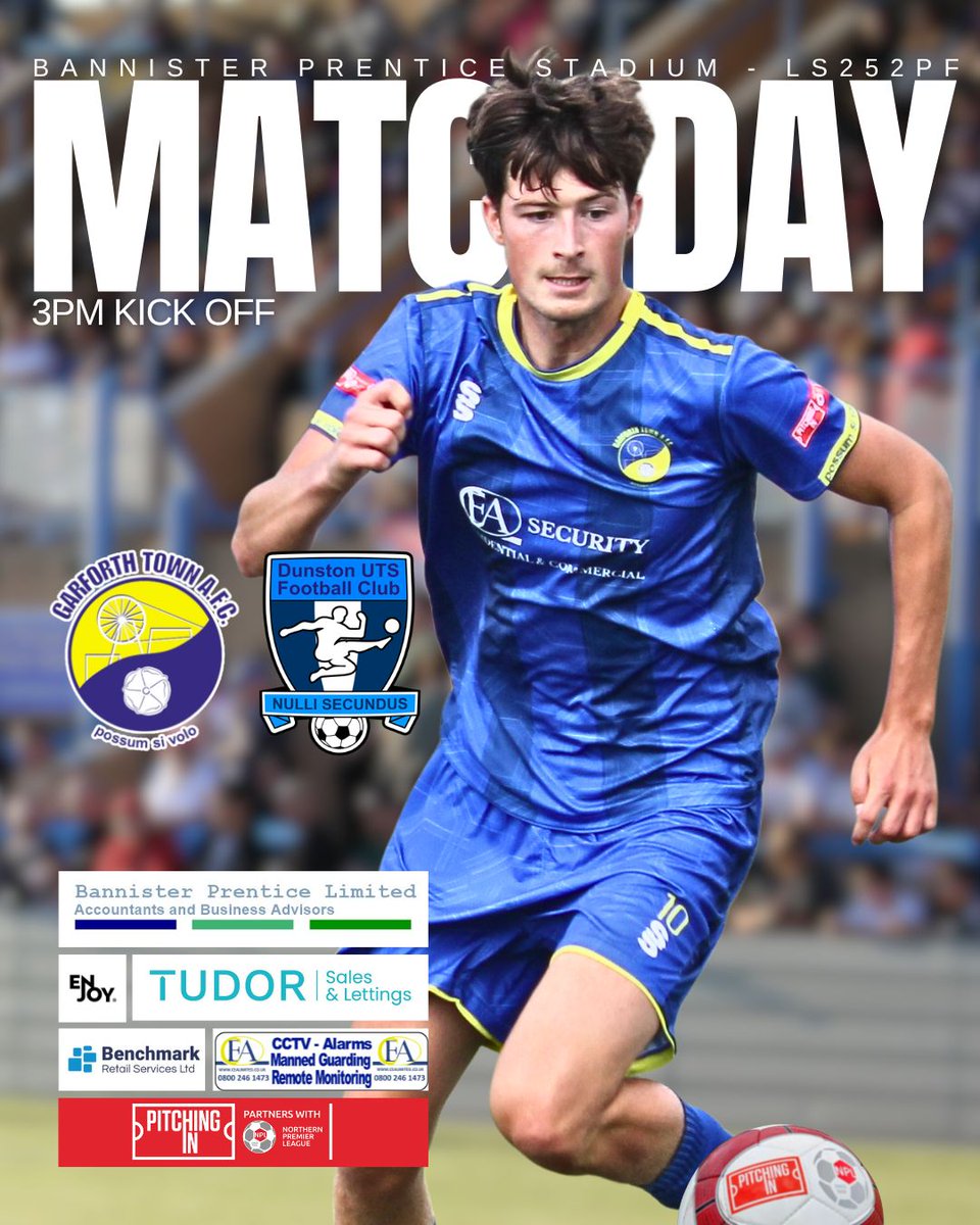 TheGarforthTown's tweet image. 𝙈𝘼𝙏𝘾𝙃𝘿𝘼𝙔

Looking for a local football fix?
Kick off here is 3pm.
Clubhouse bar, snack bar and fanzone bar open. 🍻🥧🍷🍟

Adults £10
Concessions £7
U16s £3
U3s FREE
Cash or card
Family friendly 
Dog friendly 🐶

#Nonleague #football #Garforth #leeds #lufc #groundhopping