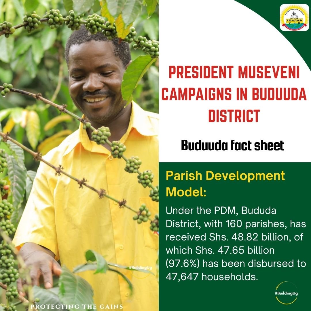 Bududa has experienced enhanced connectivity and communication thanks to infrastructure support under President Yoweri Museveni. #WhyUgStillNeedsM7 #ProtectingTheGains