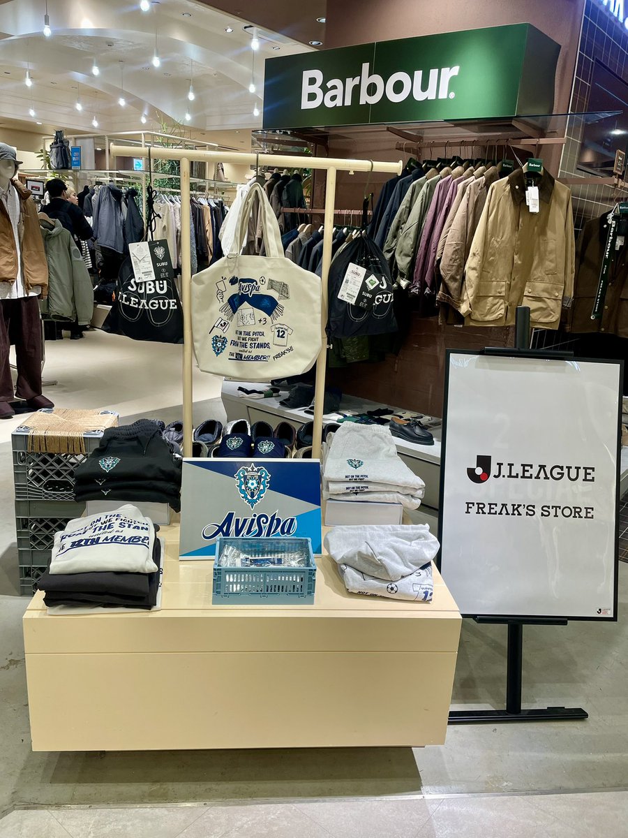 FREAK'S STORE アミュプラザ博多店 アビスパ福岡コラボのアパレルです
