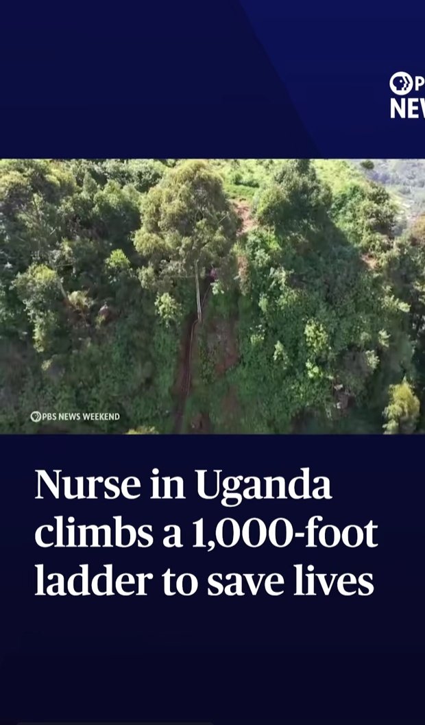 In eastern Uganda, Nurse Agnes Nambozo risks her life climbing a 1,000-foot ladder to reach patients cut off from healthcare. No one should have to face such conditions to save lives. 💔 vm.tiktok.com/ZMAn9nWRA/
 #HealthAccess #Uganda #letwomenlead