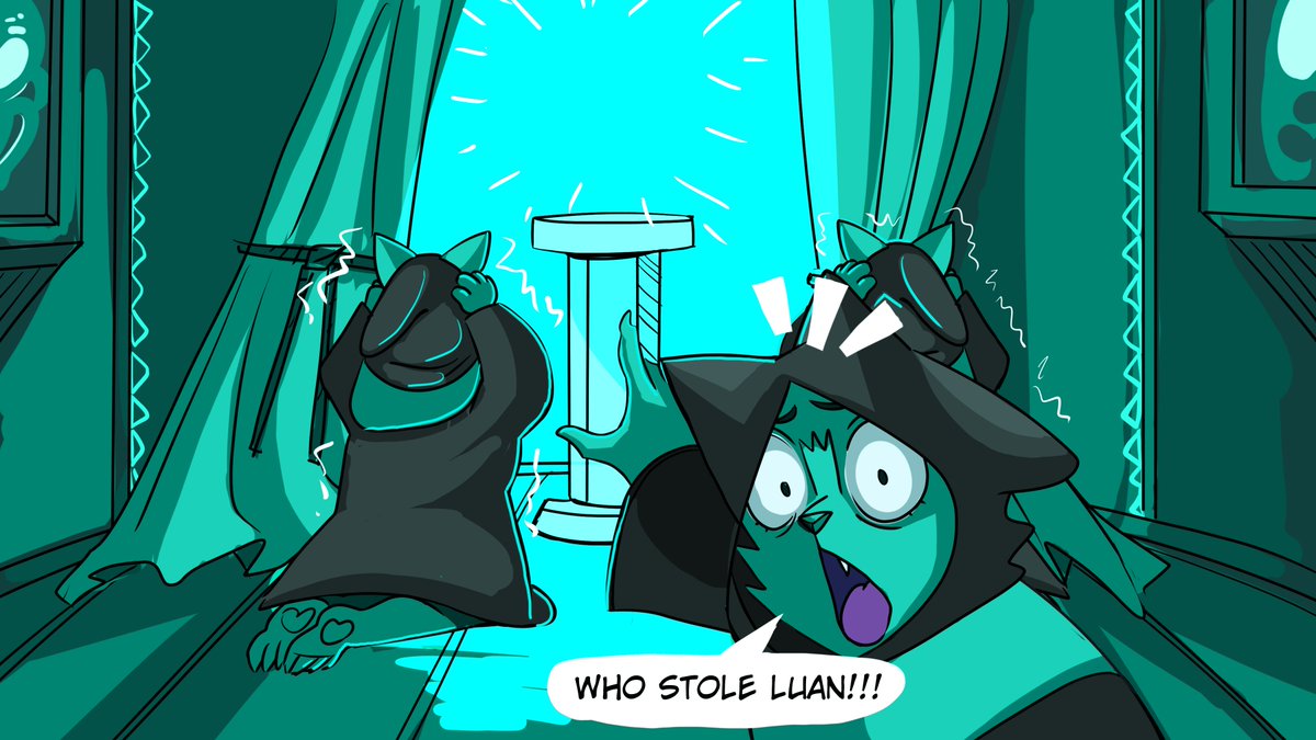 | SECRET FCFS GA 20 GTD SPOTS |

ALERT! SOMEONE STOLE LUAN!

What a trophy! They're probably already showing it off!

We need to find out who did it quickly.
We're waiting for the thief's name on our Discord.