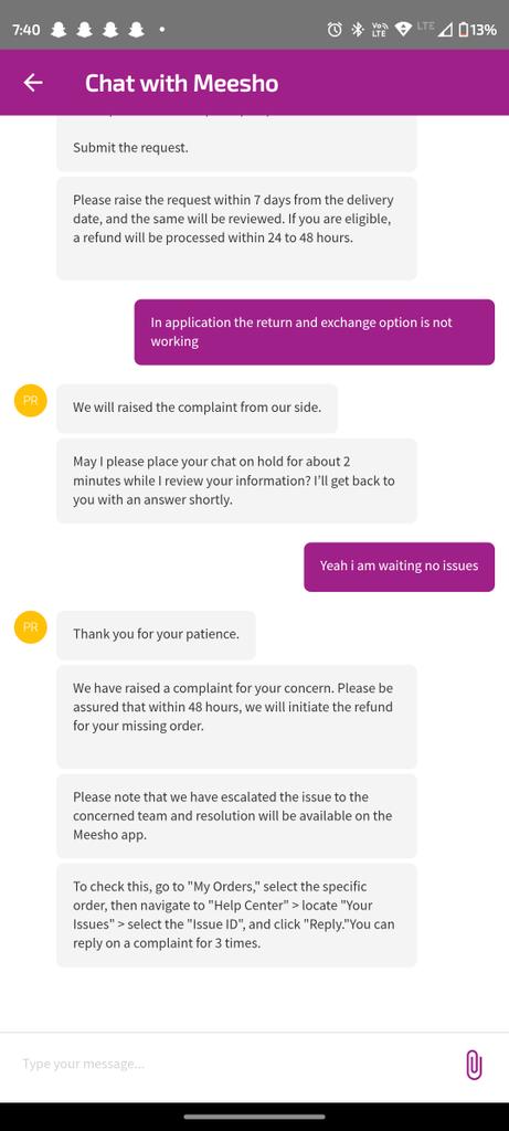 AnmolSharda10's tweet photo. @meesho_support @Meesho_Official Read the date in the screenshot you blind irritate frauds https://t.co/YY1tHpreNh