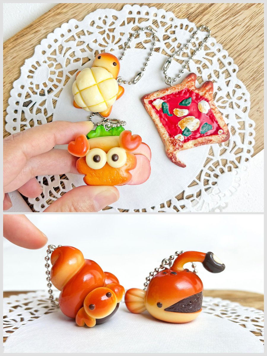 same2bakery's tweet photo. #デザフェス62  に持っていく
🦈うみのいきものパン カプセルトイ🥐

クオリティがとても高くて、ボリューム満点です✨
機体も用意したので、是非ガチャガチャしに来てください🙌 https://t.co/IkxOGFHlIl