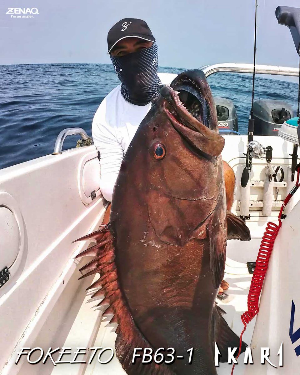 Field Staff: Luis Ramos
Rod: FOKEETO FB63-1 IKARI
Reel: OJ2001NR-HG 
Jig: 200g
Line: PE2.5
Shock Leader: 50lb
Fish: Mero Dentão (Dog Tooth Grouper)
Depth: 141 meters

©ZENAQ CO., LTD.
#ZENAQ #Fishing #ゼナック #釣り