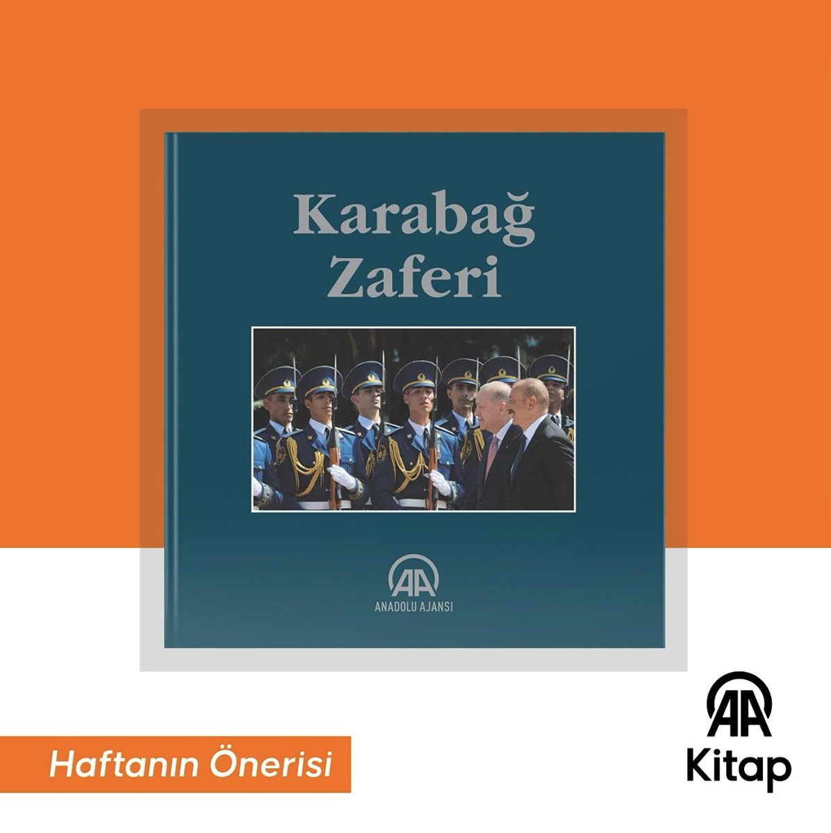 Türk dünyasının gururu, Azerbaycan’ın destansı Karabağ Zaferi’nin yıl dönümünü coşkuyla anıyoruz.

“Karabağ Zaferi” Anadolu Ajansının fotoğraf, grafik ve haberleriyle tarihe tanıklık eden belgesel bir eser. Zengin içeriğiyle okuyucuya sunulan bu çalışmaya seçkin kitapçılardan