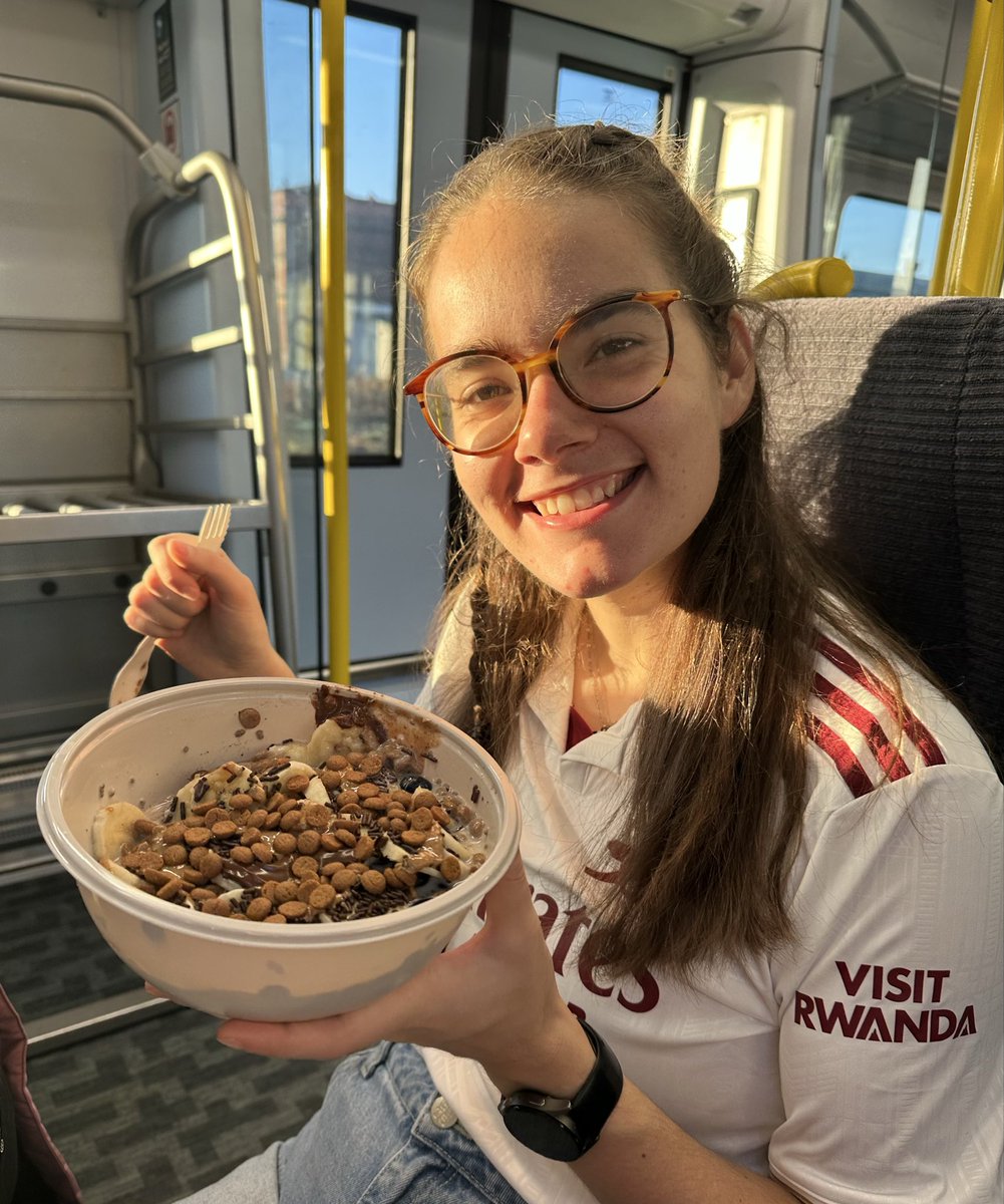 starting the day right, game ready 😍