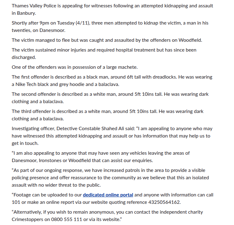 crochetjenny's tweet image. #Banbury    
thamesvalley.police.uk/news/thames-va…