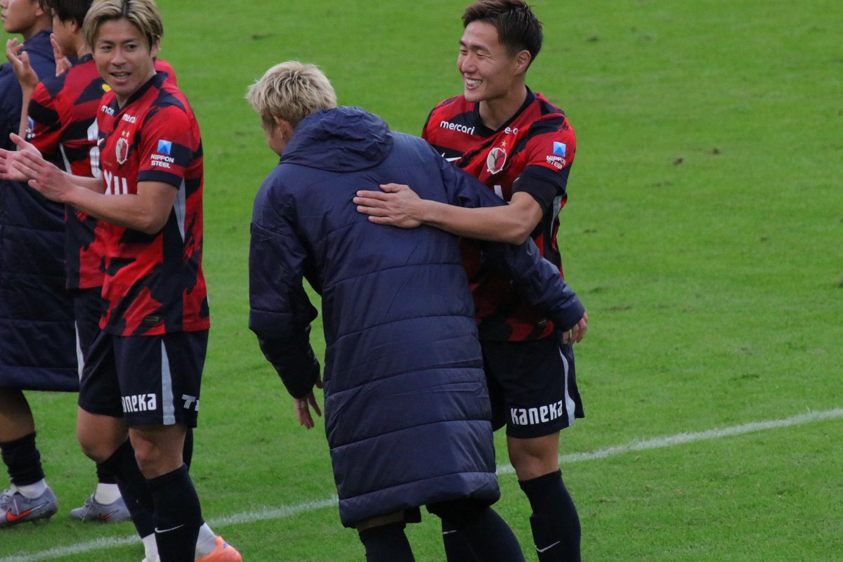 ksm__2's tweet image. やっぱ勝利っていいですよね🙂‍↕️

 #鹿島アントラーズ
 #antlers
 #三竿健斗
 #田川亨介