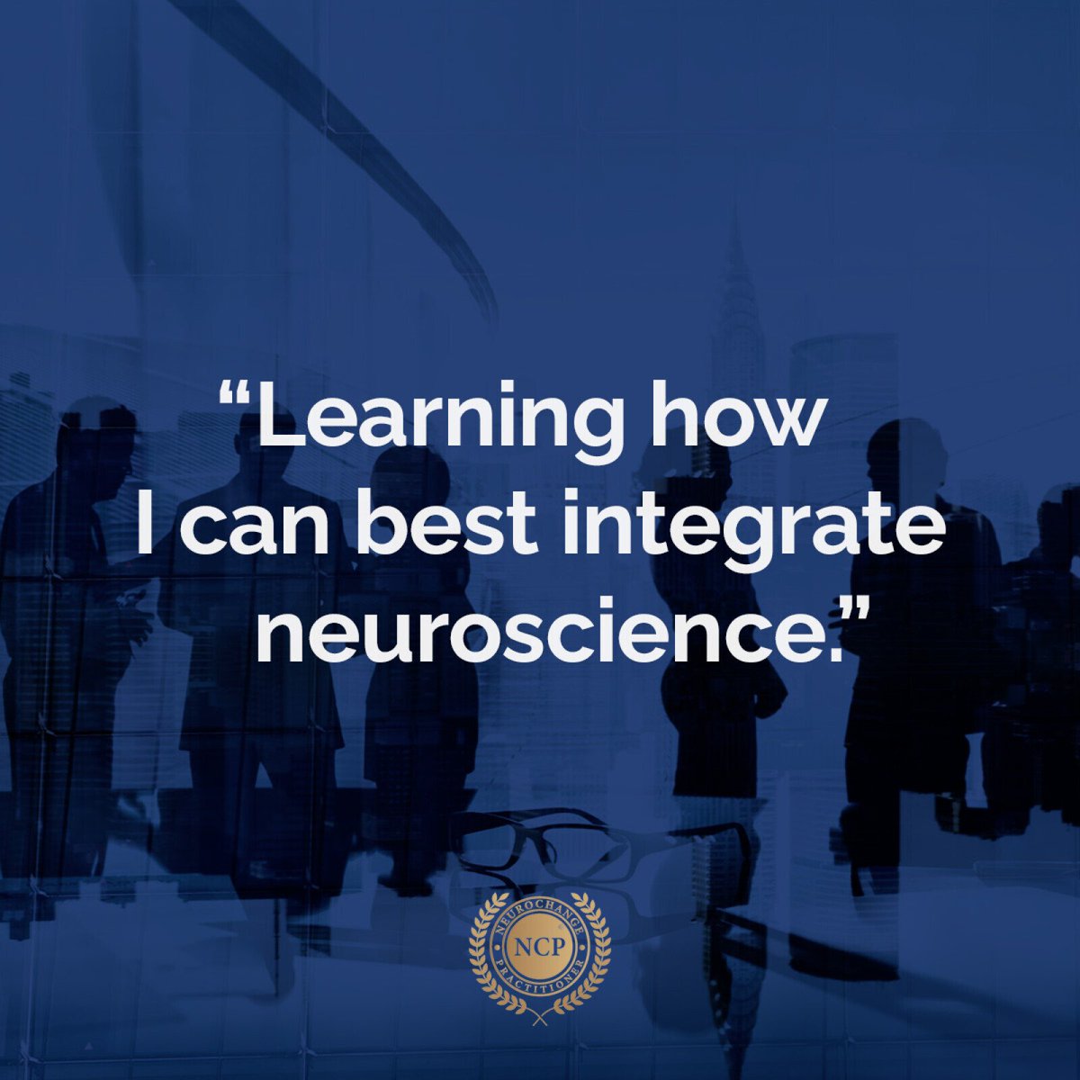 NeuroChangeInst's tweet image. Learn how you can best integrate neuroscience into your practice and everyday work with clients.   

At the Neuro Change Institute®, we translate the latest discoveries in brain and mind science into practical, actionable tools that anyone can use to guide transformation, create…