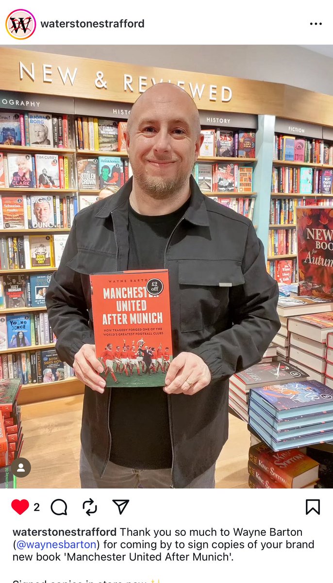 Manchester United After Munich, my new book, was published Thursday.

You can order here in hardback, Kindle and audiobook now amazon.co.uk/Rebuilding-Man…

A few words why this book is so important to me, if you’ll indulge…