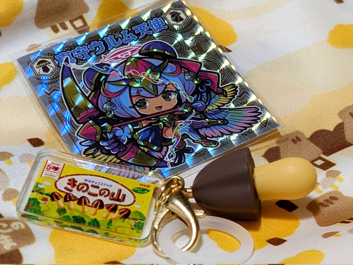 S53スペースで教えてもらったきのこ派必携ポーチの入った本めちゃくちゃよすぎた…！！インナーポーチやめじるしチャームまでついてる！かわいい〜😭🍄