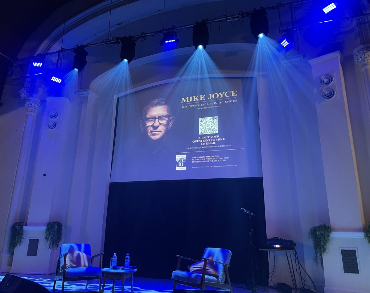 Parallel_Uni's tweet image. So much to unpack from last nights remarkable book talk with Mike Joyce 
Truly lovely man with so many amazing tales 🎶🥁💯❤️