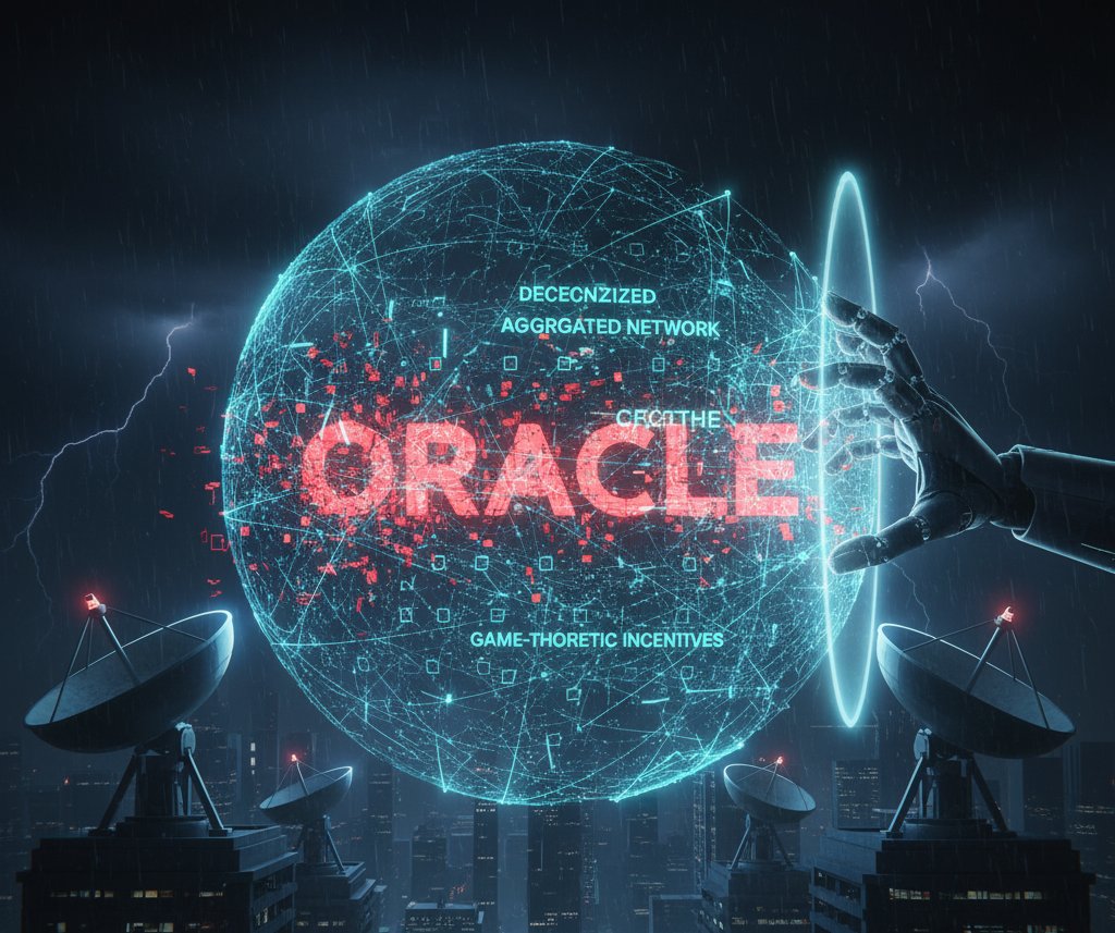 Tommu2019's tweet image. Defi research challenge ⬇️

Oracles are being gamed. A single feed is a vulnerability. Researching multi-source, game-theoretic oracle networks for data truthfulness. Truth in data, safety in yield.

#ORBT #OracleSolutions @ORBT_Protocol