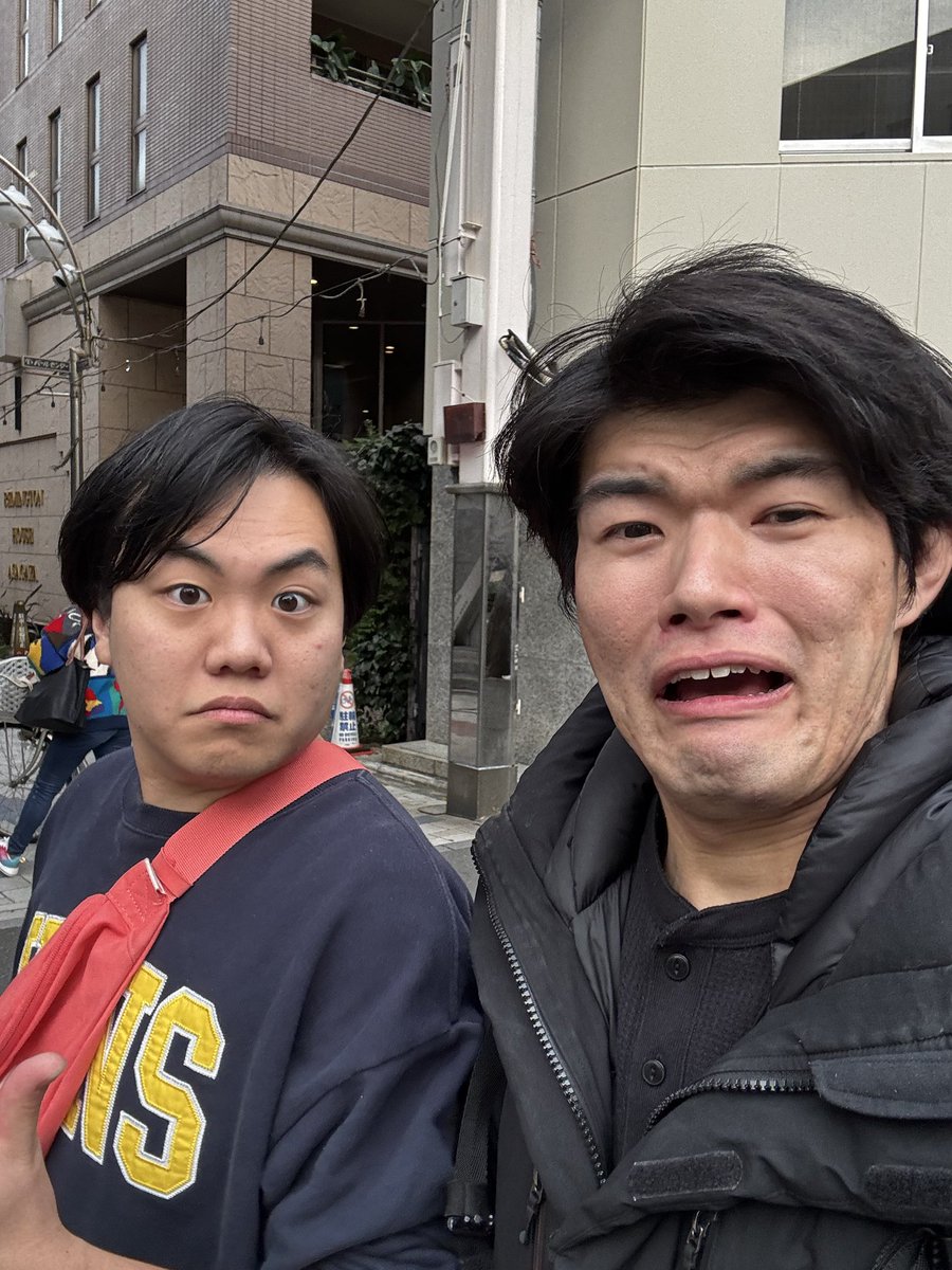 Kiyoyanen's tweet image. ユクトモと『日本が元気だった頃の男達「輩&apos;s」』で！！！
運命的なくじ引きすぎる！
そして大好きな山ちゃんと帰り道を共にしました！
紹介なんですが、阿佐ヶ谷に今の僕ではまだ通れない未開放の地がありました！
めちゃくちゃ楽しかったです☝🏻