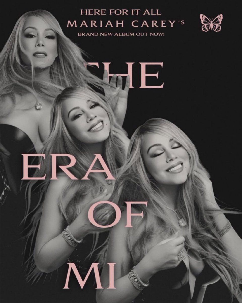 .<a href="/MariahCarey/">Mariah Carey</a>'s new album “Here For It All” is OUT NOW! #ItsTime 

linktr.ee/mariahcarey