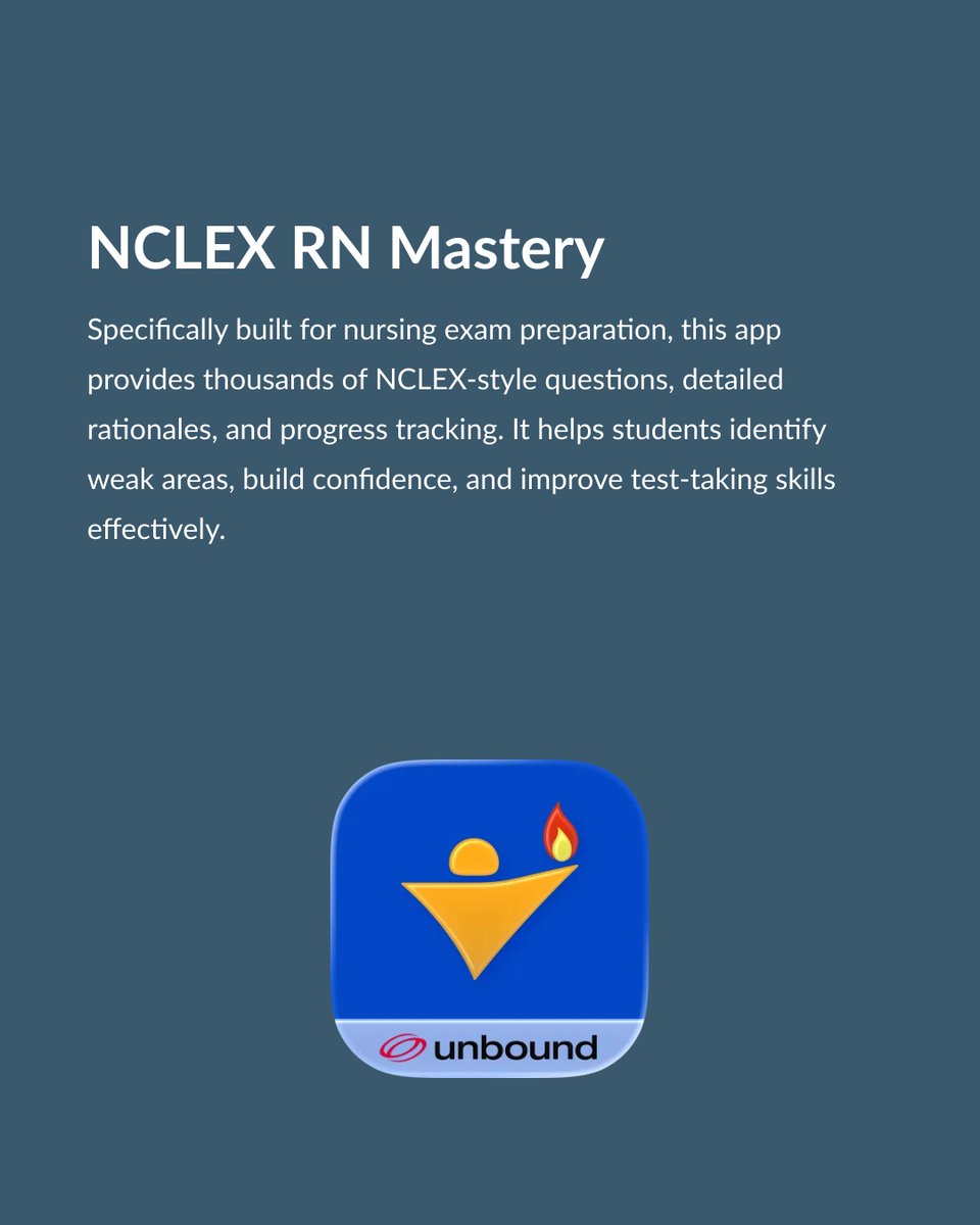 essayshark's tweet image. 💉📚 Boost your studies with apps made just for you. From quick clinical info to fun visual learning and exam prep, these tools can make studying smarter and easier! 🌟 #NursingStudents #StudyApps #FutureNurse #NurseLife #SmartLearning