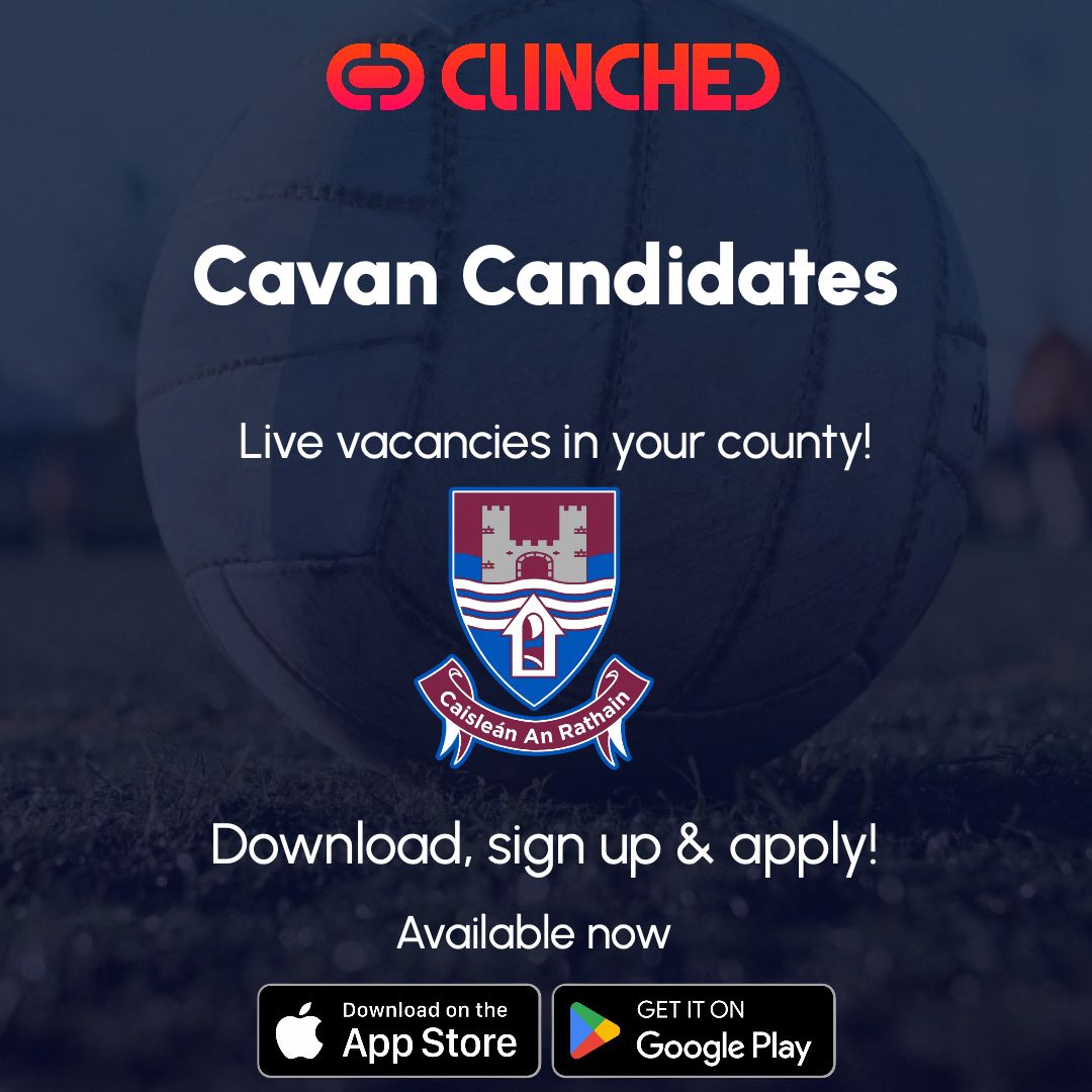 Castlerahan are looking for their next senior manager on Clinched 💪🔥

Don't wait around - apply now 🔗 clinched.ie 

#Clinched #GAA #Hurling #Camogie #GaelicFootball #ClubGAA #Management #Coaching #GAACoach #HurlingCoach #CamogieCoach #StartUp #fyp #JohnnyDoyle